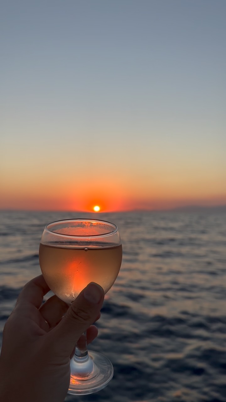 Matchy matchy summer sunset edition.