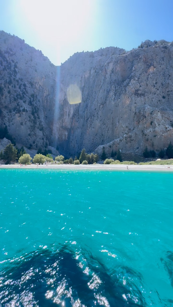 Where sculpted rock meets impossible shades of blue.